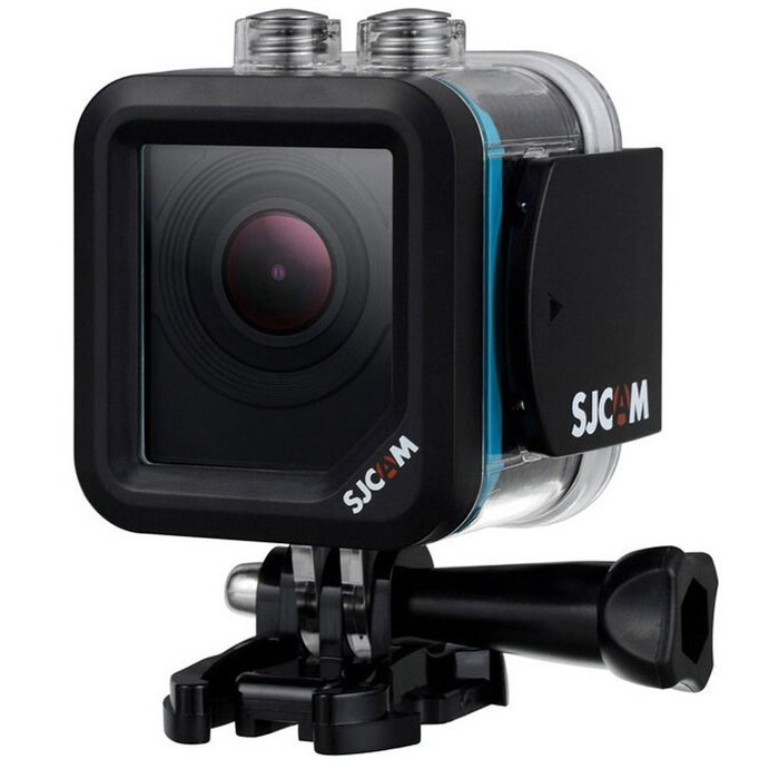 SJCAM M10 Plus Waterproof 2K Gyro Stabilization Sports Camera - Blue N5