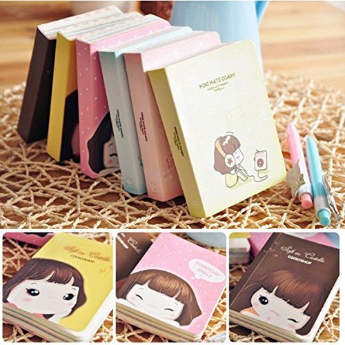 Saver Cute Korea Biscuits Girl Diary Notebook Girl Notepads Stationery