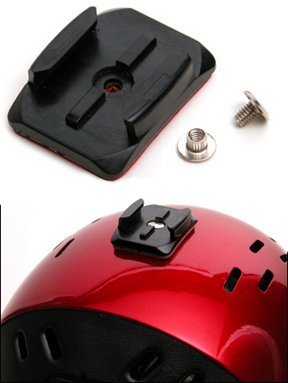 GoPro Mount With Fasteners For Gath Helmet