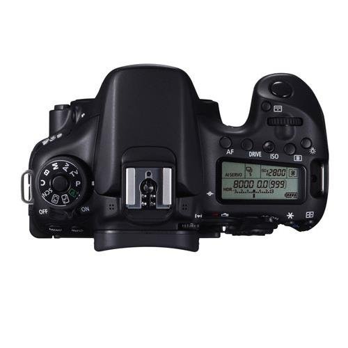 Canon EOS 70D DSLR Camera Body -Black w/Adobe Photoshop Lightroom 6 #8469B002 N3
