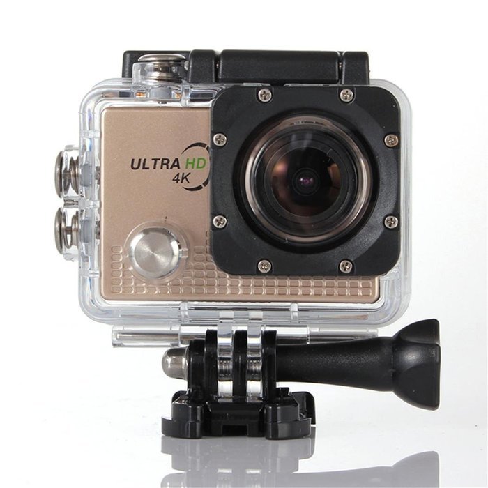 Boddenly Pro5000 HD Wifi 2.0LTPS 170&deg; Wide Angle Lens Sports Action Camera Kit (Golden+WiFi) N4