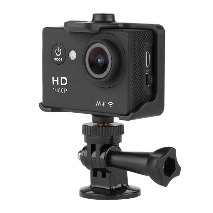 Mini WiFi Portable Action Sports Camera, 2.0 Inch LCD Screen 1080P HD 12Mp Video PC Camera 170&deg; Wide Angle Lens... N5
