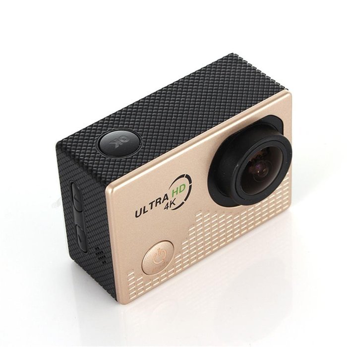 Boddenly Pro5000 HD Wifi 2.0LTPS 170&deg; Wide Angle Lens Sports Action Camera Kit (Golden+WiFi) N5