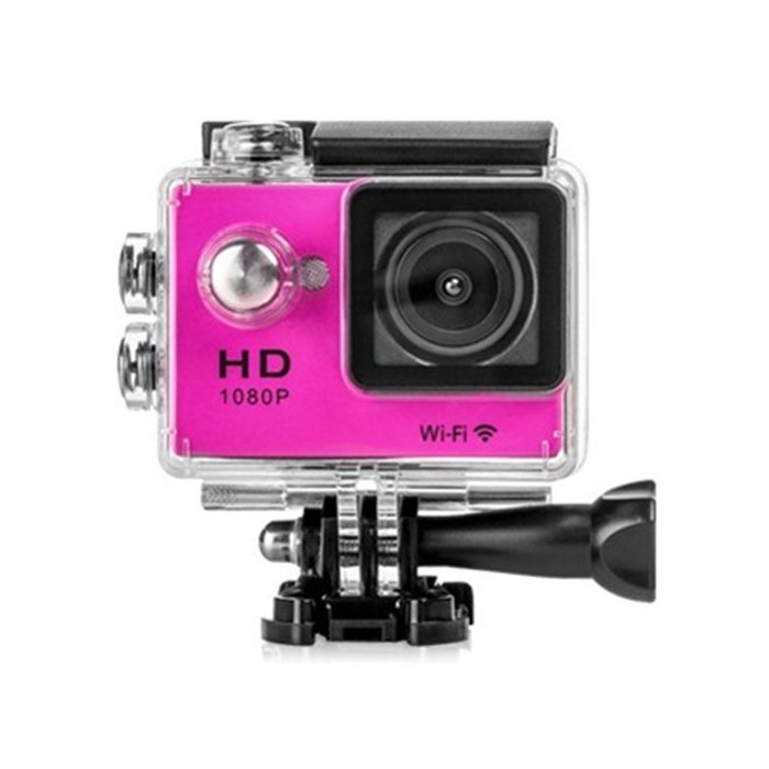 Mini WiFi Portable Action Sports Camera, 2.0 Inch LCD Screen 1080P HD 12Mp Video PC Camera 170&deg; Wide Angle Lens... N6