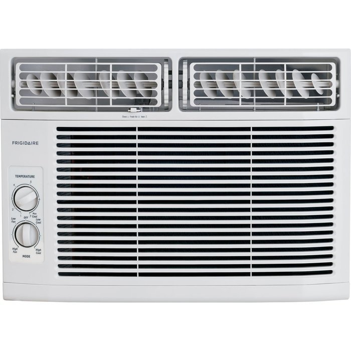 Frigidaire FRA102BT1 10,000 BTU 115-Volt Window-Mounted Compact Air Conditioner with Mechanical Controls