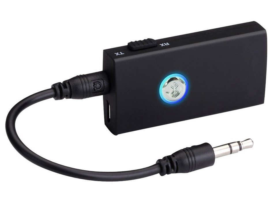 YYGIFT&reg; Wireless Bluetooth Transmitter and Receiver Dongle 2 in 1 Adapter With 3.5mm Stereo Output for Speakers... N7