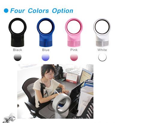 Dragonpad&reg; Table Mini Bladeless Fan