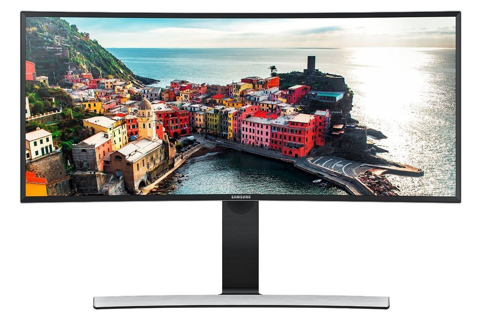 Samsung S34E790C - 34-Inch Curved WQHD Cinema Wide (3440 x 1440) Professional LED Monitor N10