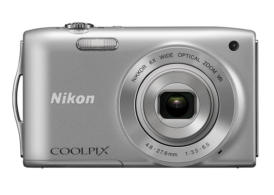 Nikon Coolpix S3300 16 Megapixel Digital Camera - Silver N5