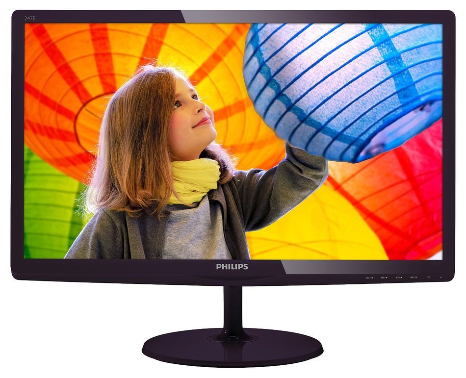 Philips 277E6QDSD 27 Class IPS LED Monitor w/ MHL-HDMI N17