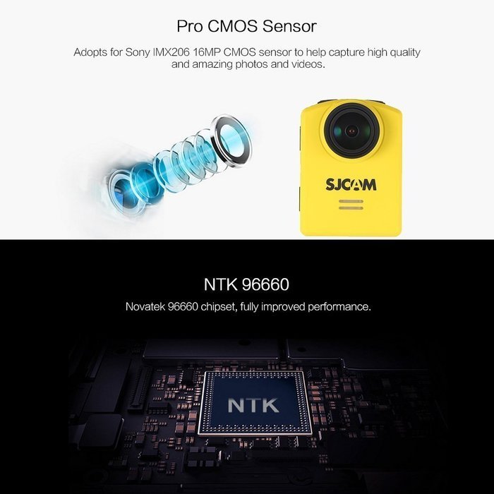 Mini Kitty SJCAM M20 Sports Action Camera 4K Graphic 24fps 1080P 60fps Full HD Novatek NTK96660 16MP 166&deg;Wide... N25
