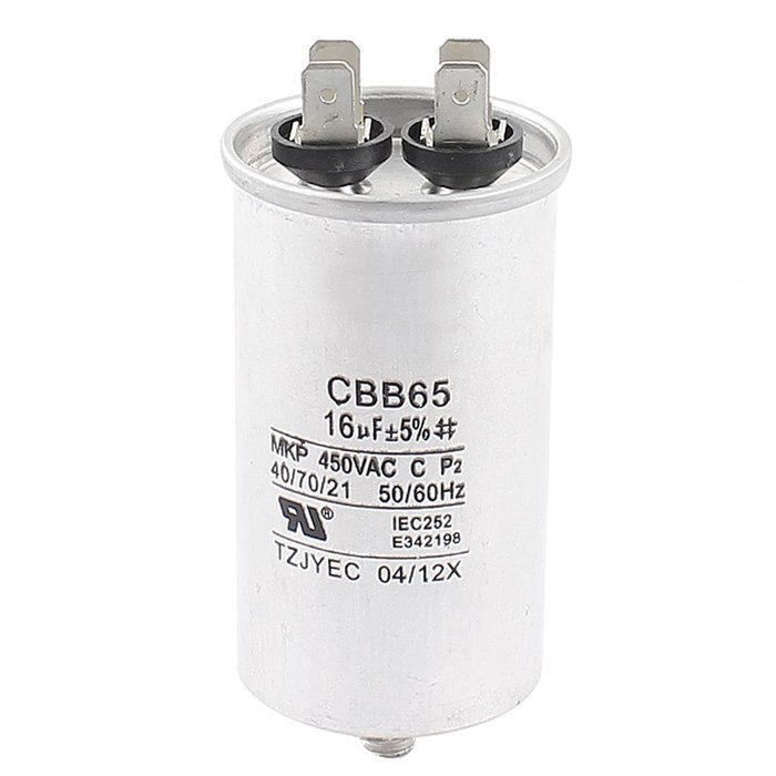 uxcell AC 450V 16uF 5% Non Polar Motor Capacitor CBB65 for Refrigerator