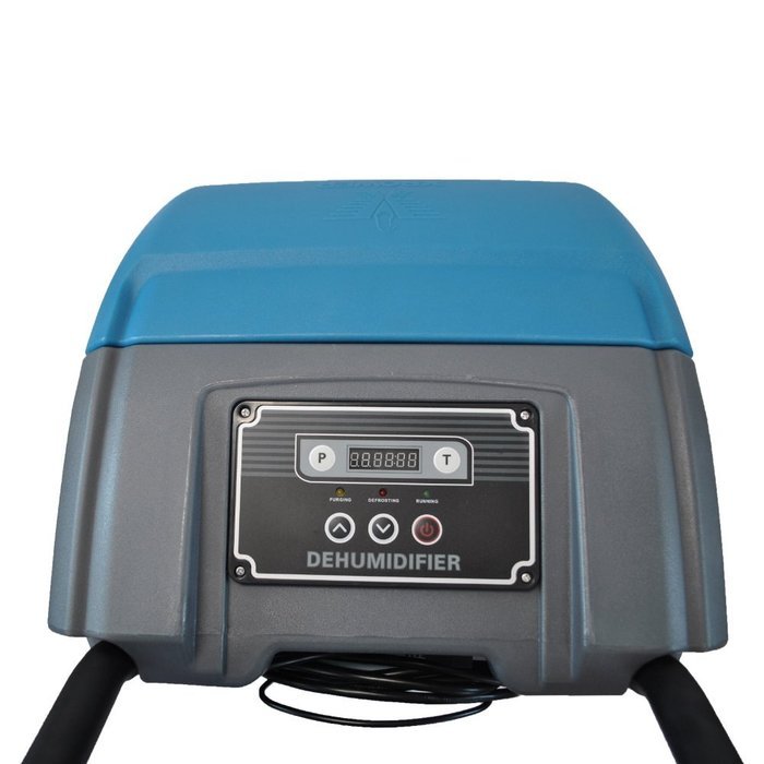 XPOWER XD-125 76 Pint Industrial Commercial Dehumidifier with Automatic Purge Pump and Drainage Hose