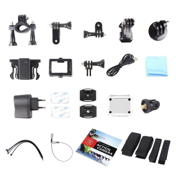 Baakyeek Action Camera W9C Wifi 2.0 TFT LCD Mini Cam Recorder Marine Diving 1080P HD Sport DV Go Diving Pro Style... N10