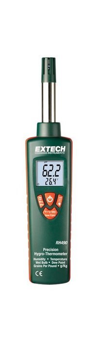 Extech RH490-NIST Psychrometer with Nist