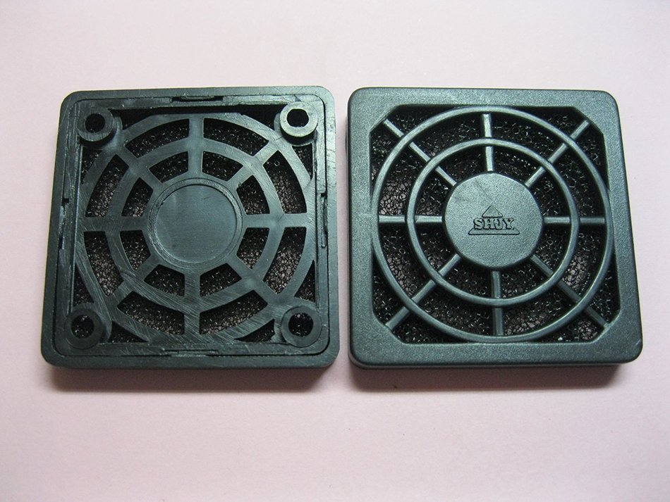 8 pcs Black Dustproof Dust Filter Used for 40x40mm DC Fan 40mm Skywalking