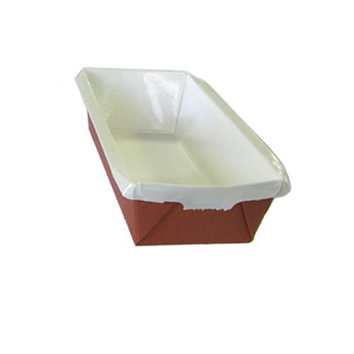 Novacart Optima Rectangular Loaf Mold (450, 6.5" x 2.5" Bottom, 1.75" High)