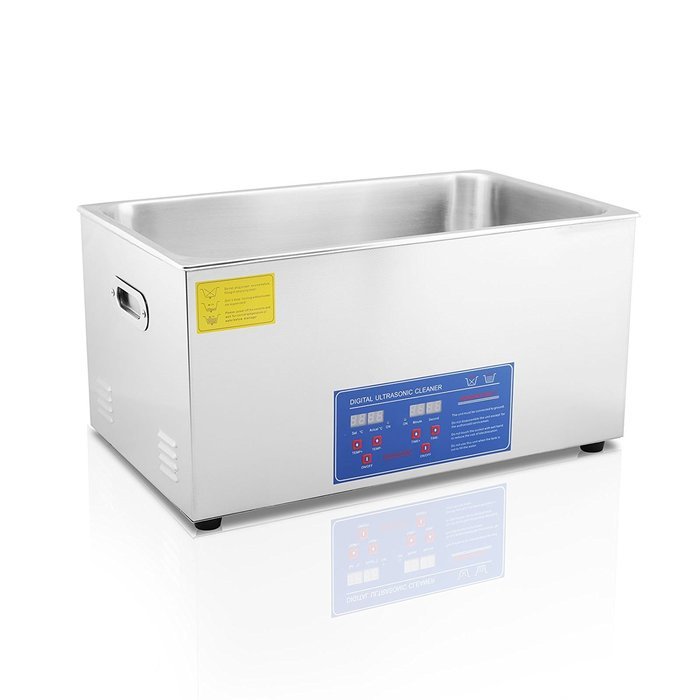 OrangeA Ultrasonic Cleaner Ultrasonic Cleaner Solution Heated Ultrasonic Cleaner 15L for Jewelry Watch Cleaning... N45