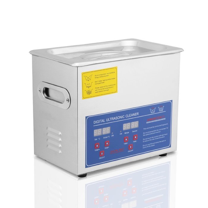 OrangeA Ultrasonic Cleaner Ultrasonic Cleaner Solution Heated Ultrasonic Cleaner 15L for Jewelry Watch Cleaning... N46