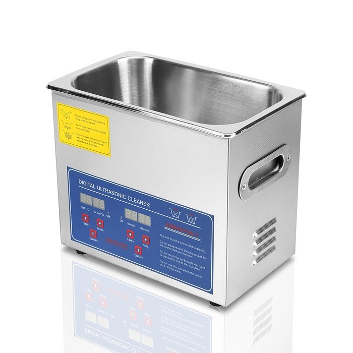 OrangeA Ultrasonic Cleaner Ultrasonic Cleaner Solution Heated Ultrasonic Cleaner 15L for Jewelry Watch Cleaning... N48