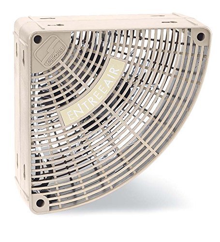 Doorway Wall Fan Finish: Ivory