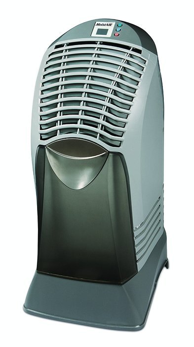 AIRCARE MA0601 Digital Tower-Style Evaporative Humidifier, Black/Gray