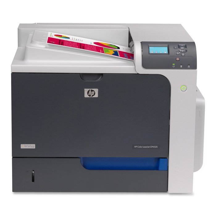 HP Color LaserJet Enterprise CP4525n Printer - Black/Silver (CC493A)