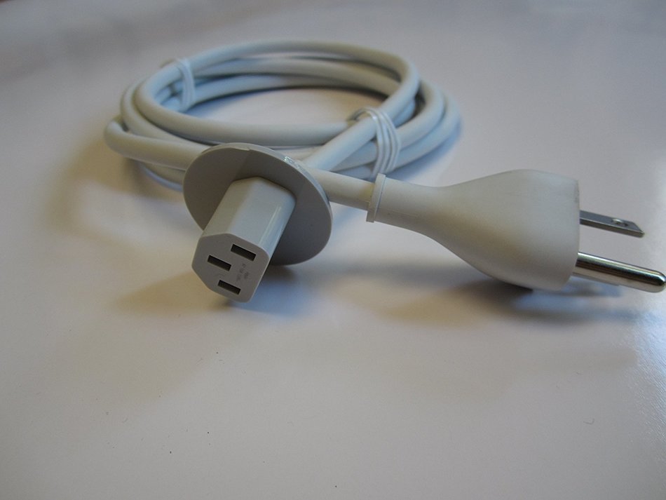 Apple iMac Intel Power Cord 923-0285 (Late 2012 to Late 2015) N3