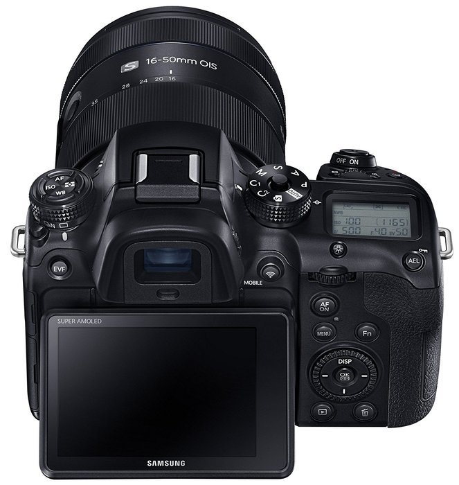 Samsung NX1 28.2 MP Wireless SMART Mirrorless Digital Camera (Body Only) N20