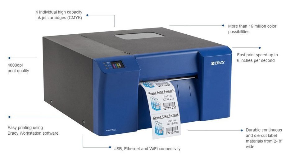 Brady J5000 InkJet Printer