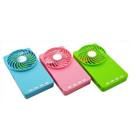 Momoday&reg; Hand-held Mini Fan Mirror fan Ultra-thin Electric-Powered Cooler 3 Speeds Portable Mini USB Summer Fan... N6