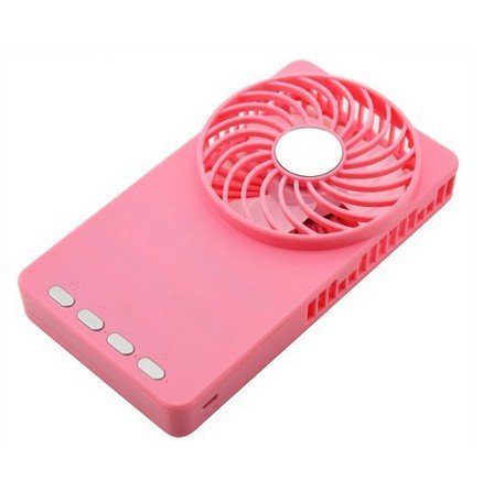 Momoday&reg; Hand-held Mini Fan Mirror fan Ultra-thin Electric-Powered Cooler 3 Speeds Portable Mini USB Summer Fan... N7