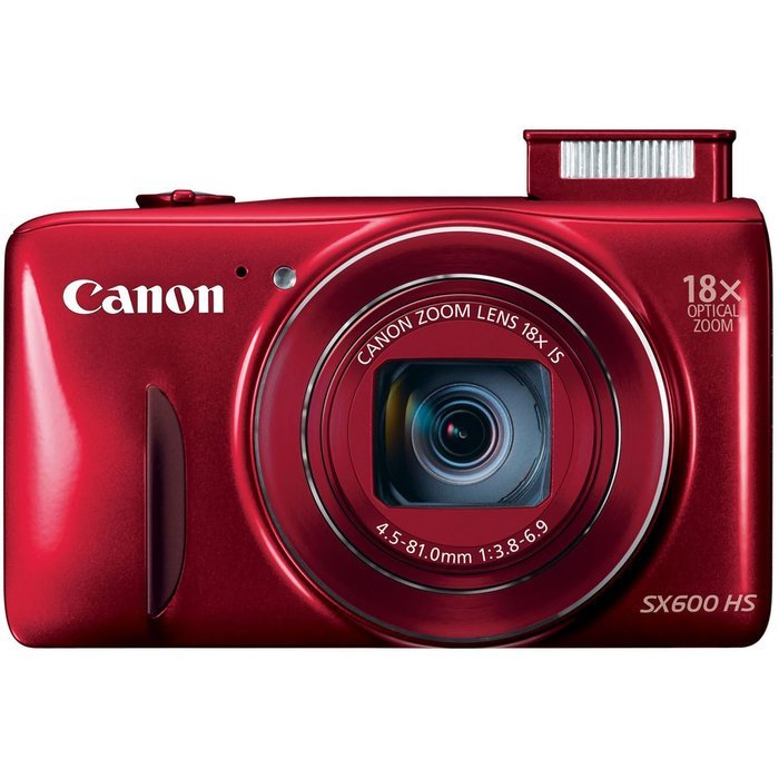 Canon PowerShot SX600 HS 16MP Digital Camera (Black) N14