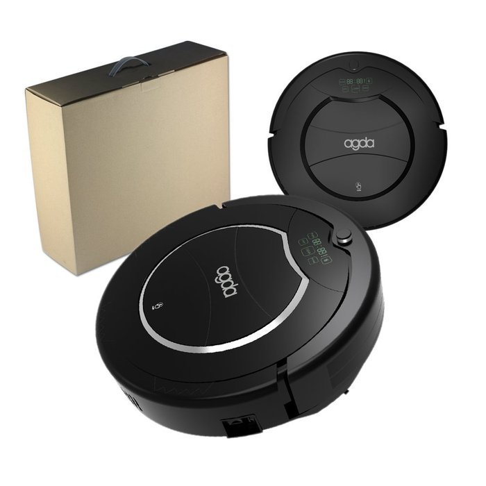 AGDA@ Robotic Vacuum Cleaner Robot Floor Cleaning for Pet Hair Dirt Dust and Hardwood Floors,with Self Charging... N13