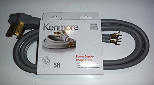 Kenmore 3-prong 5' Round Range Cord by Kenmore