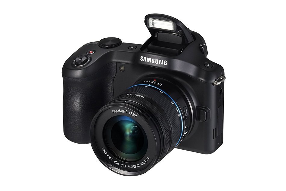 Samsung Galaxy NX EK-GN120ZKZXAR Galaxy Wireless Smart Android 4G 20.3MP Camera (Body Only) (Black) N9