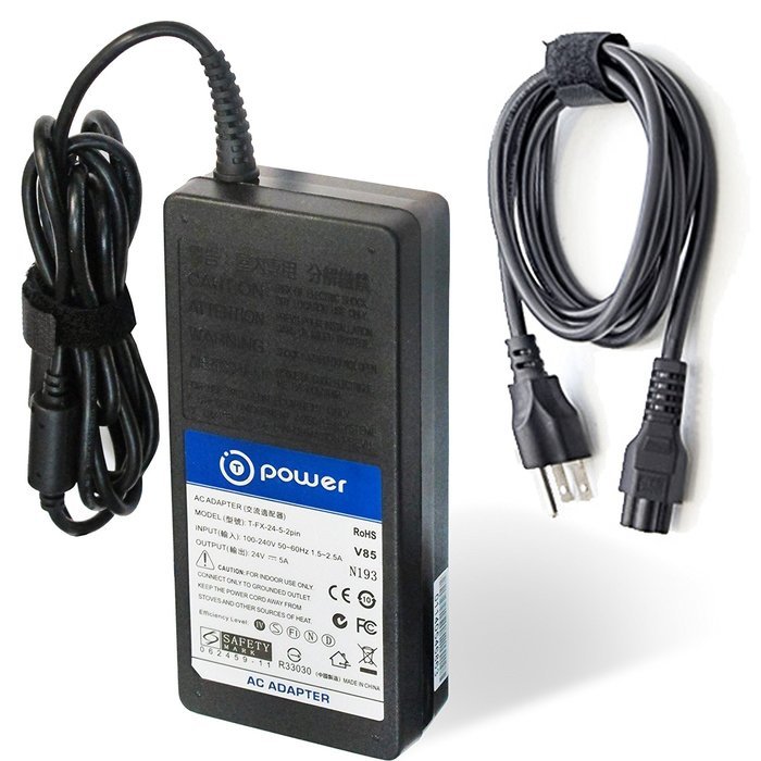 T-Power Ac dc adapter for CrossOver 27Q 27QW LED/LED-P, 27M LED, & 2720MDP 2763AMG 2735AMG... N5