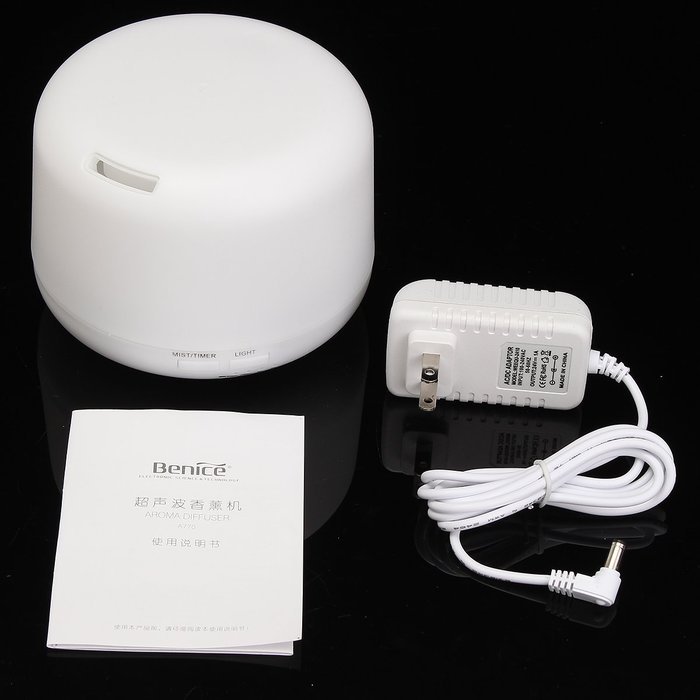 Aroma Diffuser,EIVOTOR 300ml Aromatherapy,Essential Oil Diffuser,Portable Ultrasonic Aroma Humidifier with 7 Color... N9