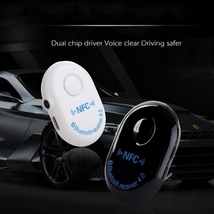 Baile Bluetooth Receiver HB-BT01 NFC-Enabled Mini Bluetooth Audio Receiver A2DP Wireless Adapter for Home Audio... N2