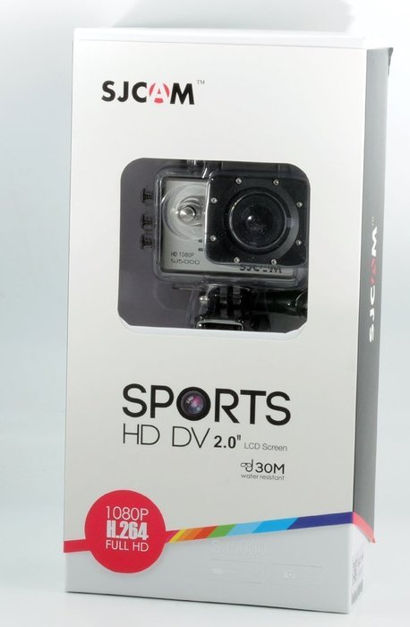 SJCAM Original Action Sport Cam Camera Waterproof Full HD 1080p Video (Silver, SJ5000) N42