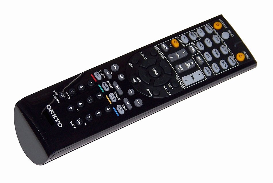OEM Onkyo Remote Control: TXNR609, TX-NR609, TXNR609B, TX-NR609B