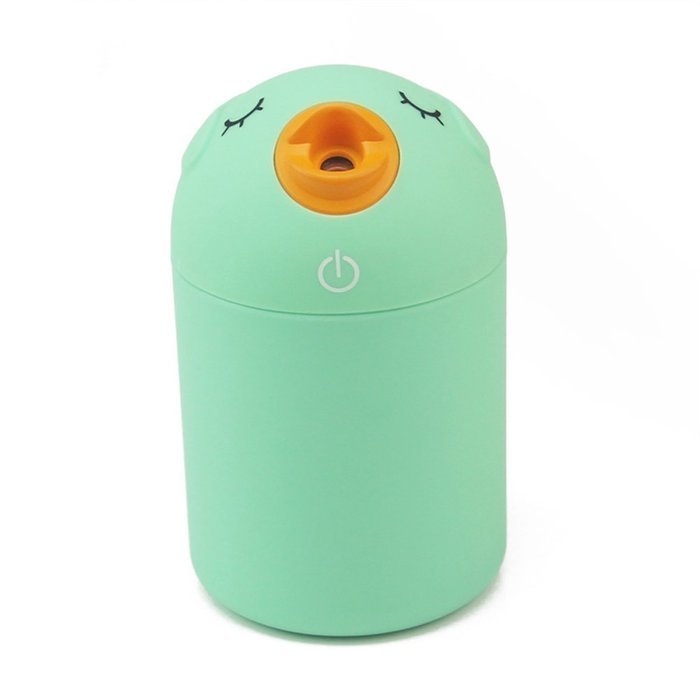 Portable Ultrasonic Humidifier, BestFire Cute Cartoon Bird Bottle Shaped 180ml USB Air Mist USB Humidifier Perfect...