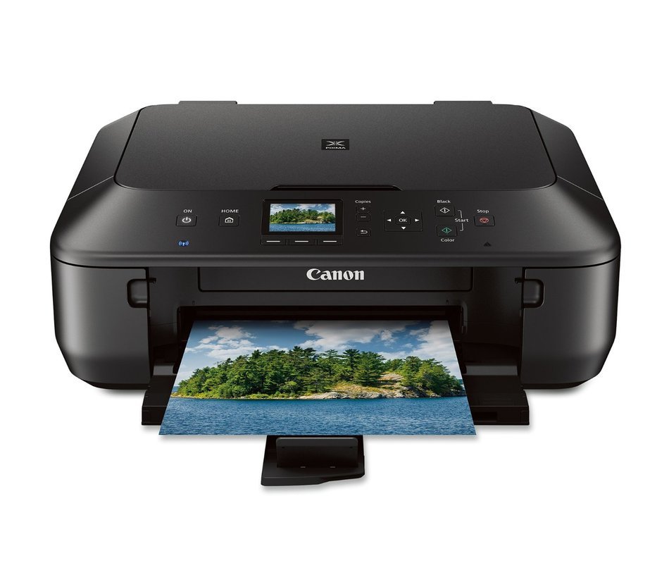 Canon PIXMA MG5520 Wireless All-In-One Color Photo Printer with Scanner, Copier and Auto Duplex Printing, White... N8