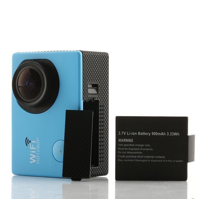 WIFI 12MP Full HD 1080P Sport Action Camera Waterproof Action DV 170 Degree Wide Camcorder Camera Helmet Video... N2