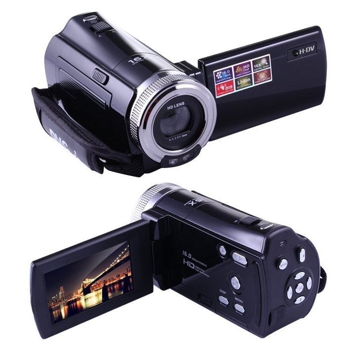 PowerLead Puto PLD003 Mini DV C8 16MP High Definition Digital Video Camcorder DVR 2.7'' TFT LCD 16x Zoom Hd Video... N2