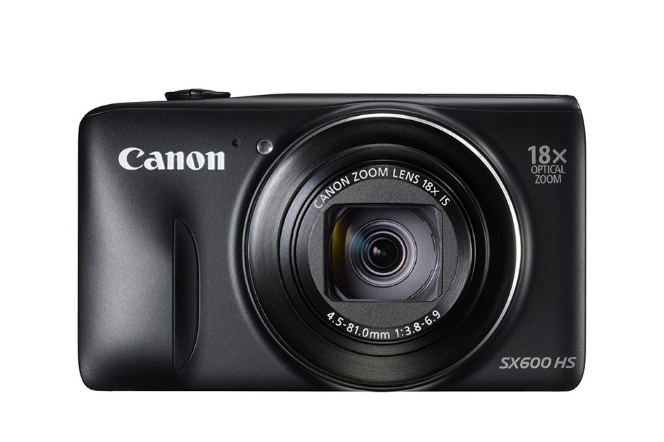 Canon PowerShot SX600 HS 16MP Digital Camera (Black) N16
