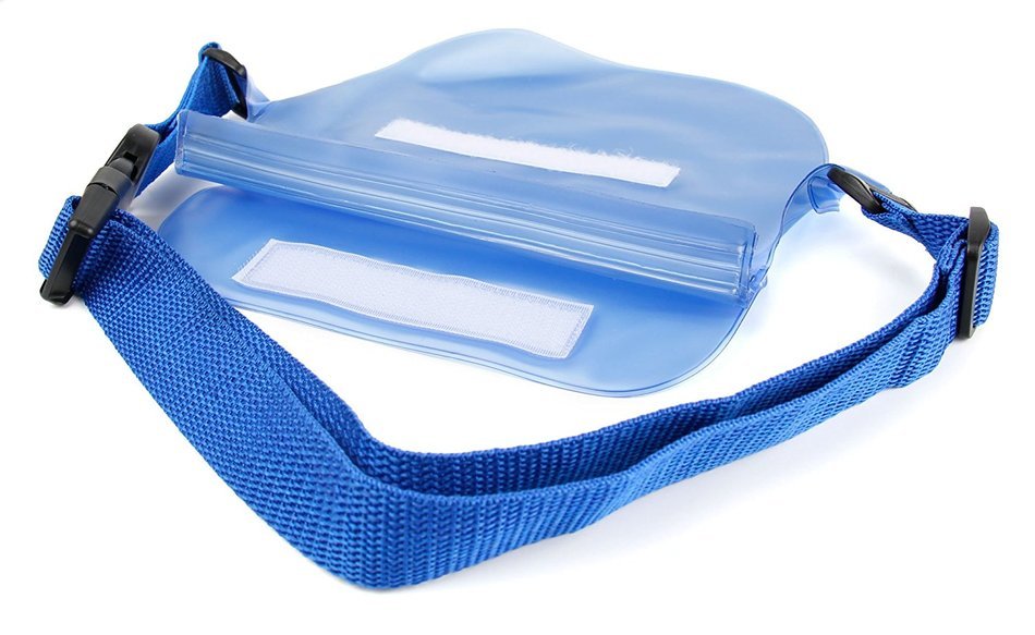 Blue 'Travel' Holiday Waterproof Window Dry Case with Adjustable Waist Strap for Brinno TLC200 Pro HDR Time Lapse... N7