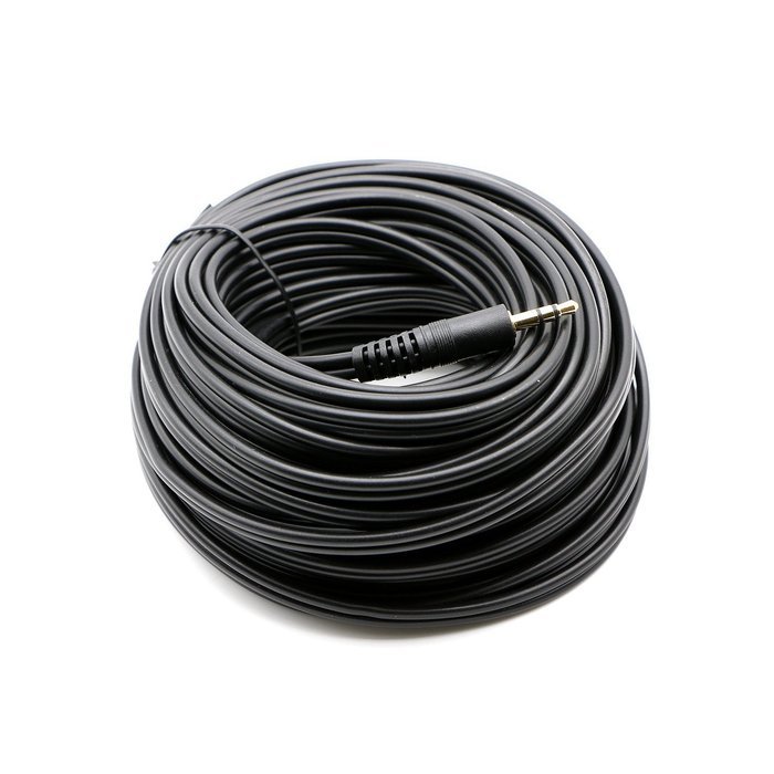 Pasow 3.5mm Stereo Male to 2RCA Male (Right and Left) RCA Audio Cable (30 Feet) N22