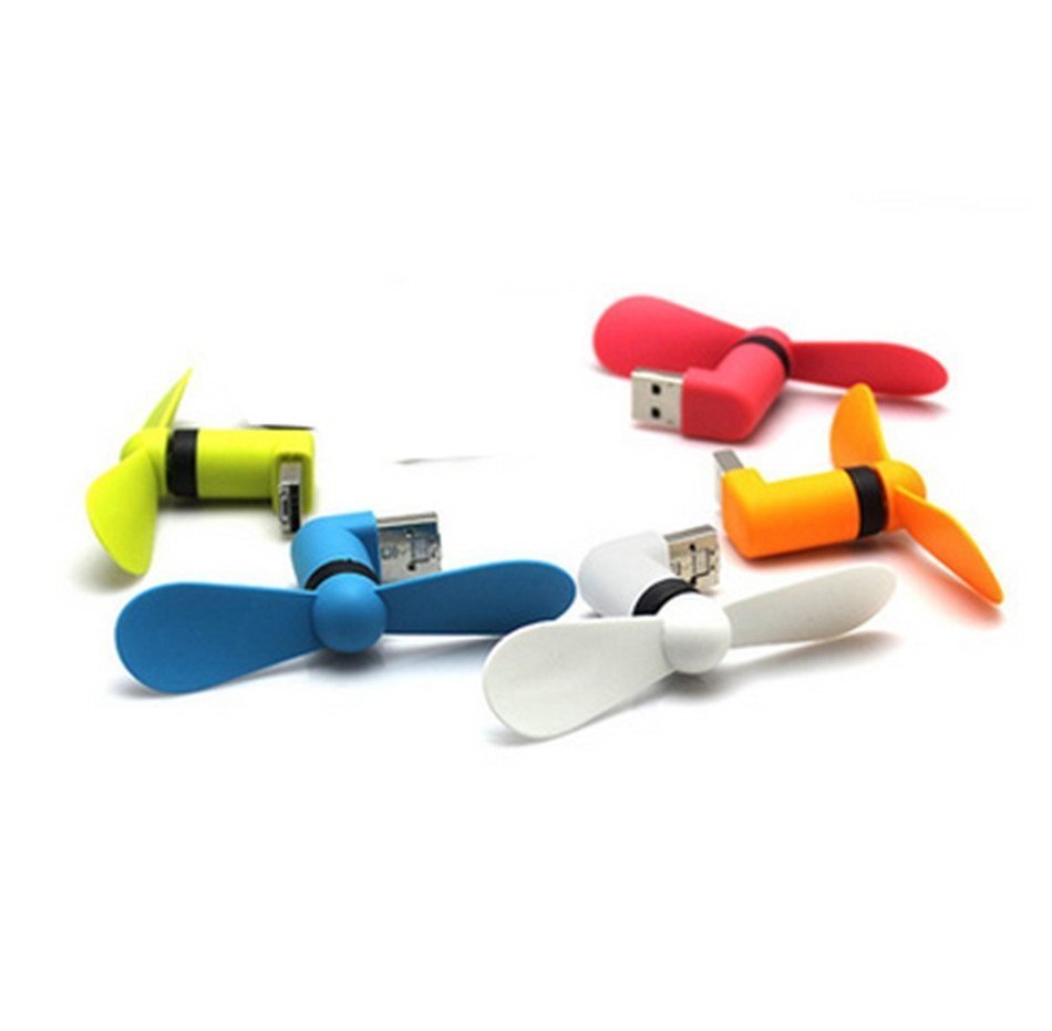 Moolecole Mini Fan Small Fan Usb Mini Fan For Apple Phone,Andrews Phone,Mobile Power 5pcs Apple Interface-Specific N3