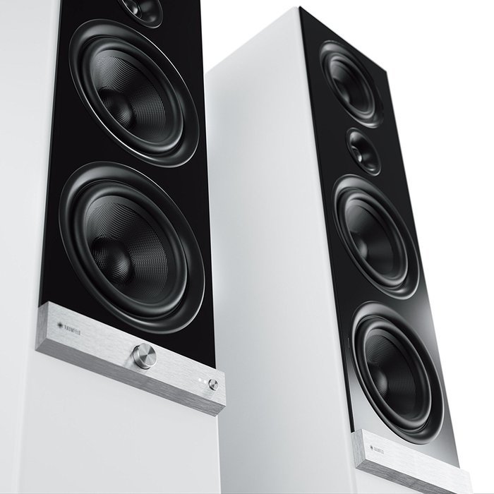 Raumfeld Stereo L Wireless Streaming Floorstanding Speaker (Pair, White) N5
